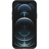 iPhone 12/12 Pro Case – Black | OtterBox Symmetry Series, Soft Touch Protective Cover image 1