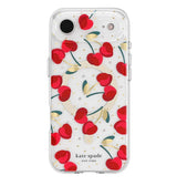iPhone 17 Air Cherry Dot MagSafe Case – Clear/Red & Gold | Kate Spade Protective Cover with Stylish, Slim & Durable Design image 0