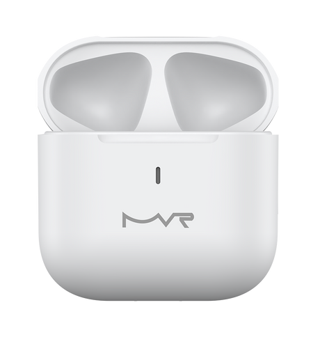MVR Robin Mini Wireless TWS Earbuds – White | Bluetooth 5.3, 24H Playtime & Touch Controls image 6
