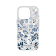 iPhone 16 Pro Max Flowerbed Blue MagSafe Case –  Clear/Blue | Kate Spade Series Stylish, Durable, Slim-Fit Protection image 0
