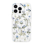 iPhone 16 Precious Bloom MagSafe Case – Clear Blue | Kate Spade  Protective Cover with Elegant, Slim & Durable Design image 0