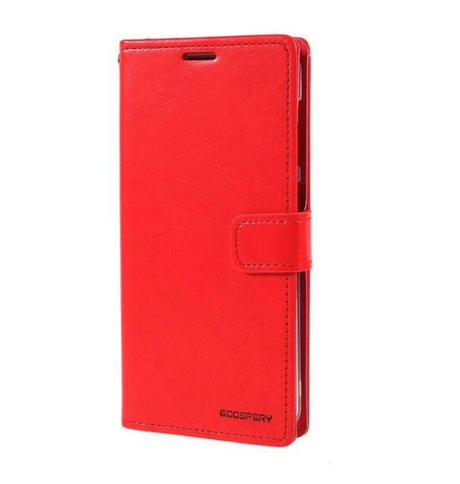 Universal Diary Wallet Flip Case - Size S (Red) | Mercury Series Shockproof Protective Cover image 0