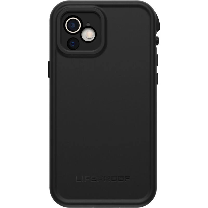 iPhone 12 Case - Black | Lifeproof FRE Waterproof & Shockproof Back Cover image 1