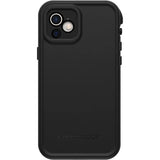 iPhone 12 Case - Black | Lifeproof FRE Waterproof & Shockproof Back Cover image 1