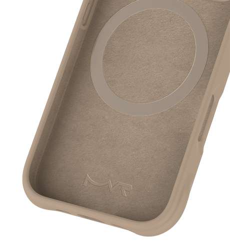 iPhone 16 Pro Max MVR Wave Silicone Case - Tortilla | MagSafe Compatible Protective Cover image 1