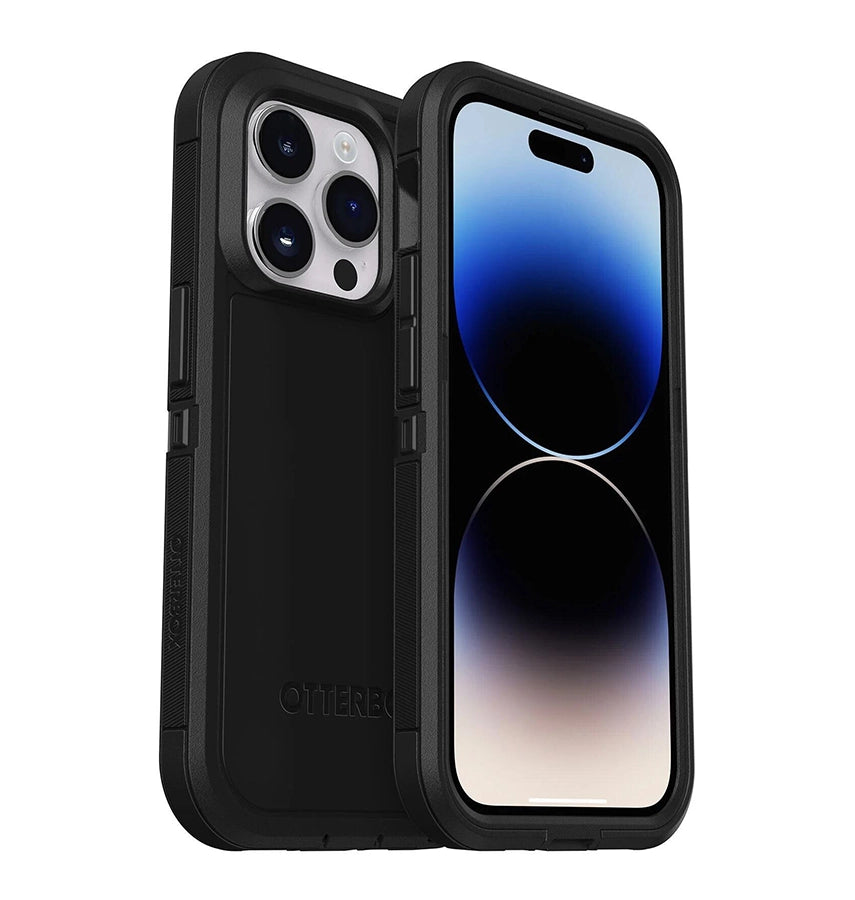 iPhone 14 Case – Black | OtterBox Defender XT MagSafe Cover with Rugged Protection & Impact Resistance image 1