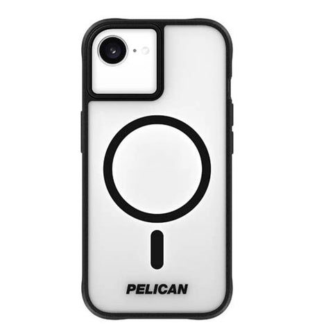iPhone 16E/15/14/13 Case – Clear/Black Frosted | Pelican Ranger MagSafe Cover with Rugged Drop Protection & Sleek Design image 0