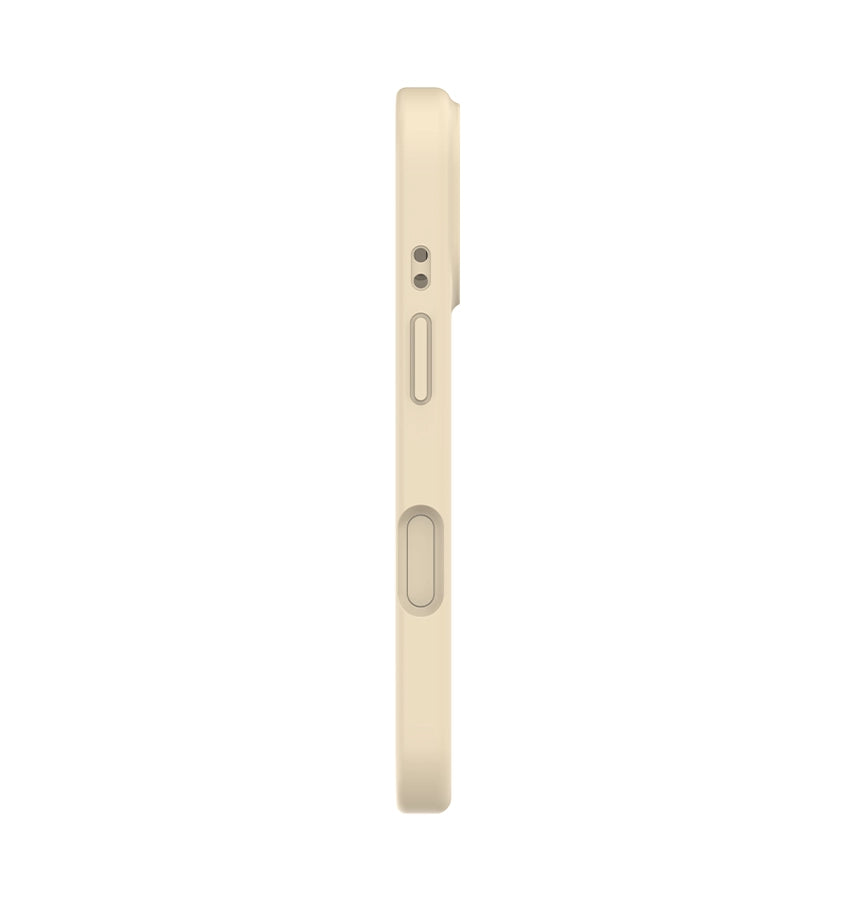 iPhone 17 Liquid Silicone Case – Vanila |  MVR Feather-Light Design, Stain-Resistant, Precise Button Covers image 3