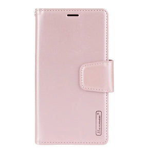 Apple iPhone 7G/8G/SE2 Wallet Case - Rose gold | Hanman Leather Magnetic Detachable Flip Cover image 0