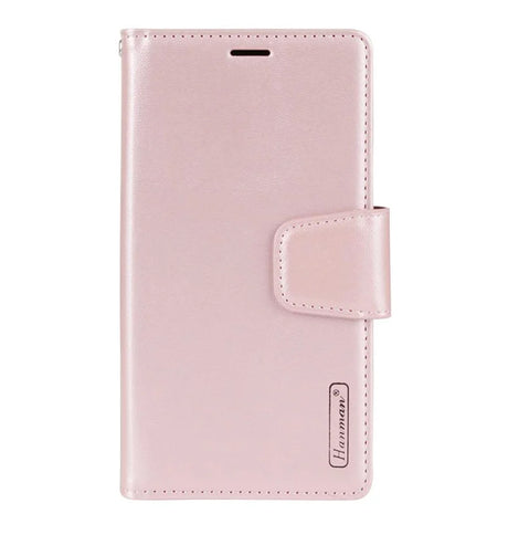 Apple iPhone 7G/8G/SE2 Wallet Case - Rose gold | Hanman Leather Magnetic Detachable Flip Cover image 0