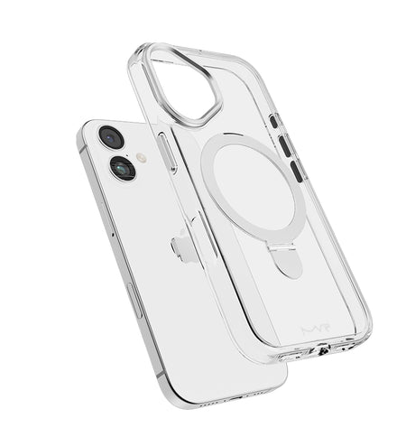 iPhone 17 Pro Max Case – Silver | MVR Stellar Stand Kickstand Function, Slim Protection, MagSafe Compatible image 2