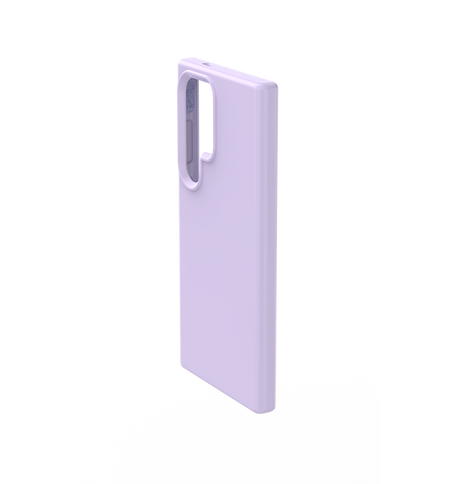Samsung Galaxy S24 Ultra Liquid Silicone Case - Lavender | Anti – Slip & Protective Cover image 2