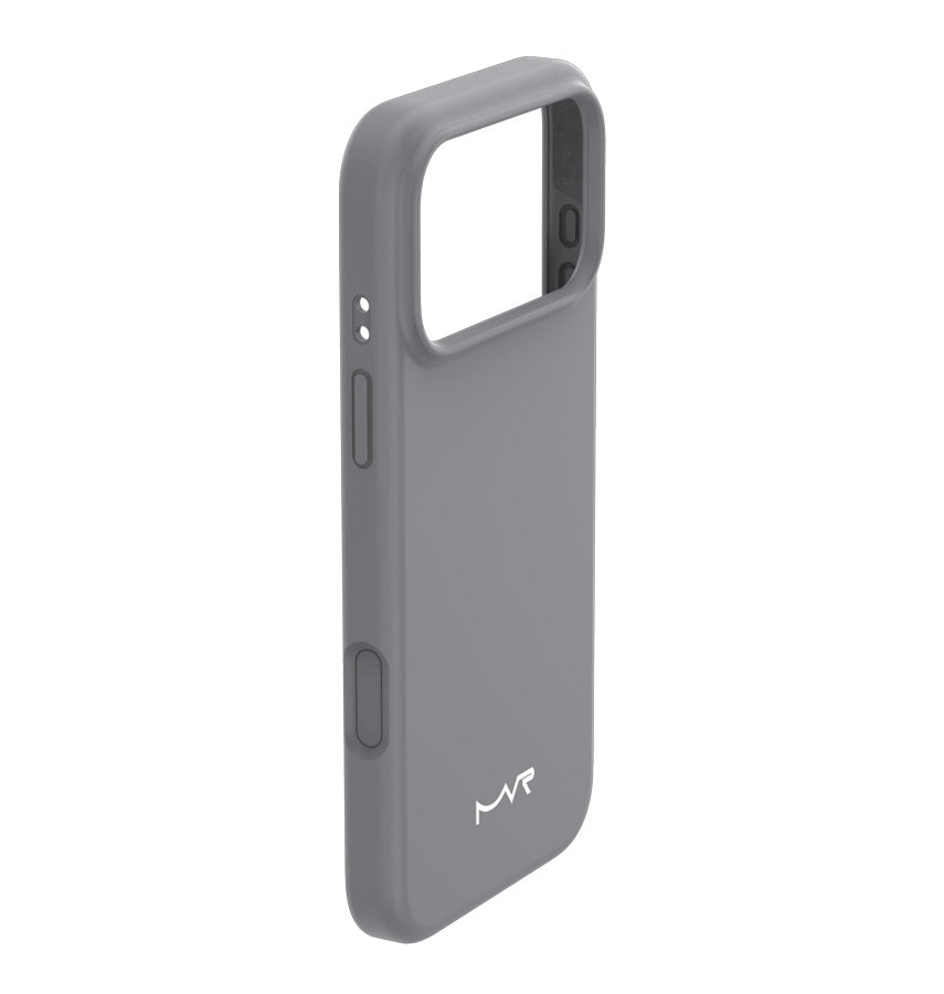 iPhone 17 Pro Case – Grey | MVR Liquid Silicone Soft-Touch Finish, Anti-Slip Grip, Premium Protection image 3