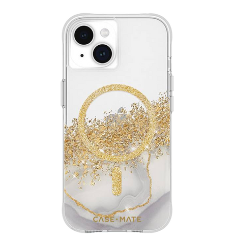 iPhone 15 Case-Mate Karat Marble Magsafe Cover - Marble image 0