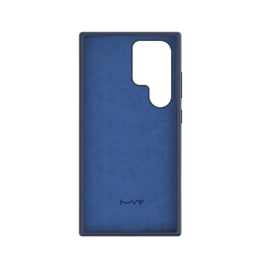 Samsung S24 Ultra MVR Liquid Silicone Case - Navy | Soft Touch Protective Cover image 1