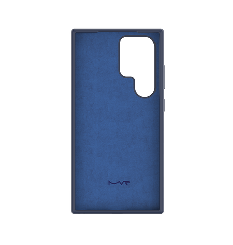 Samsung S24 Ultra MVR Liquid Silicone Case - Navy | Soft Touch Protective Cover image 1