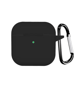 AirPods 4th Generation Case – Black | Shockproof, Silicone + PC Protective Cover image 0