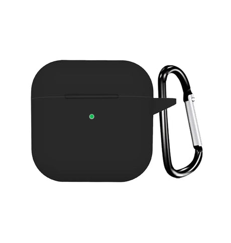 AirPods 4th Generation Case – Black | Shockproof, Silicone + PC Protective Cover image 0