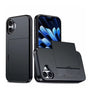 iPhone 17 Card Slide Case – Black | Hidden Card Storage, Slim Profile, MagSafe Compatible image 0