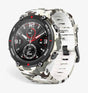 Amazfit T - Rex Camo Green Band - Rugged Silicone, Military - Grade Durability, Quick - Release Strap image 0