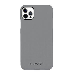 iPhone 13 Pro Max Magsafe Case - Stone | MVR Saffiano Shockproof Protective Leather Back Cover image 0