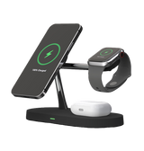 MVR 4 – in – 1 Wireless Charging Station - Black | MagSafe Compatible Charger image 2