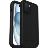 iPhone 15 Magsafe Case – Black | OtterBox Fré Series, Waterproof Protection Back Cover