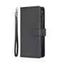 iPhone 17 Zipper Wallet Case – Black | 360° Protection, Card Slots, Secure Closure image 0