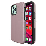 iPhone 11 Pro Max Triangle Case - Rose Gold | Slim Protective Cover with Geometric Design & Shock Resistance