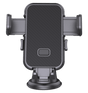 Beetle R1 Easy - Touch Universal Car Phone Holder - Black | Universal One - Hand Operation Clip Mount with Soft Rubber Grips & Air Vent Compatibility image 0