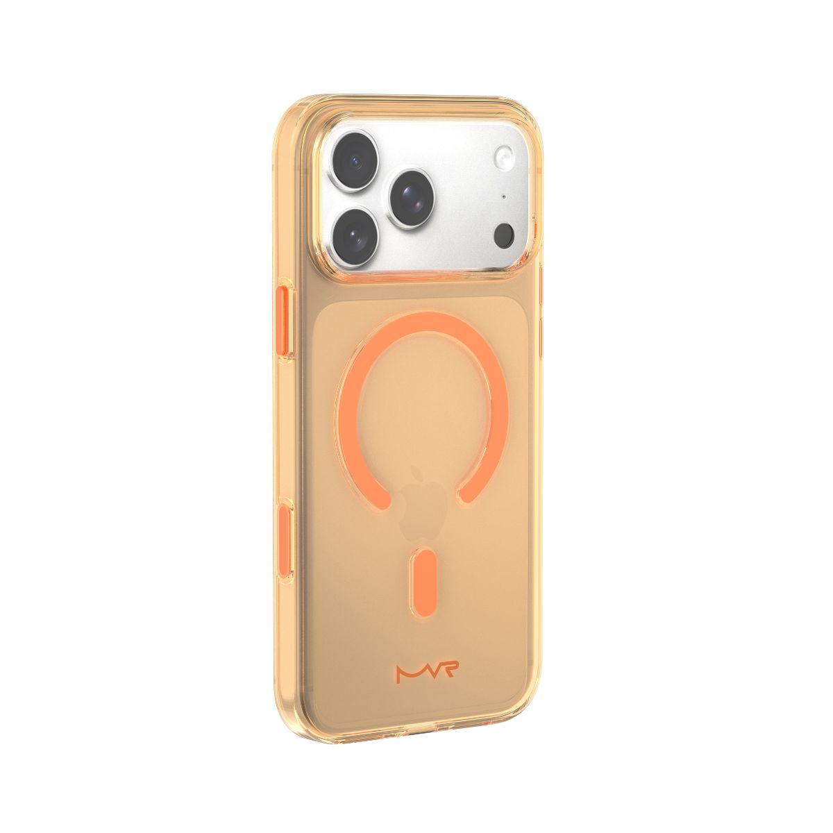 iPhone 18 Pro / 17 Pro Stellar Stand Case - Orange | MVR MagSafe Cover with 360 Rotating Stand