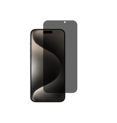 iPhone 17 Pro Privacy Tempered Glass – Black | Anti-Spy Screen Protector, 9H Hardness, Smooth Touch, Edge-to-Edge Fit image 0
