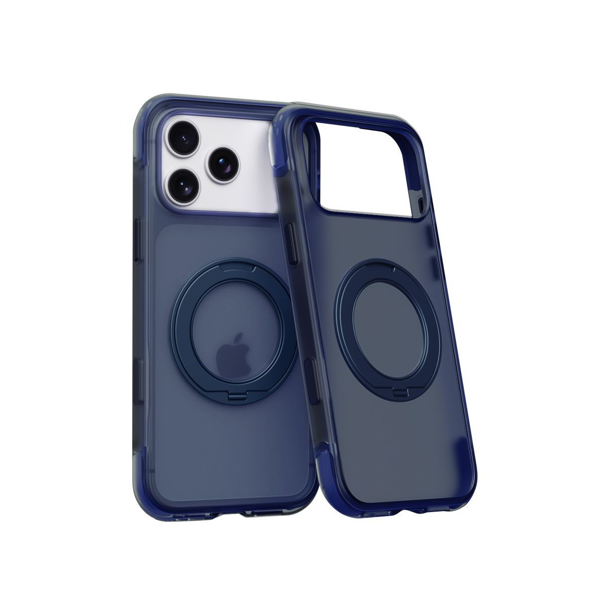 iPhone 18 Pro Max / 17 Pro Max Stellar Stand Case - Navy | MVR MagSafe Cover with 360 Rotating Stand