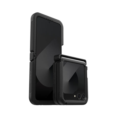 Samsung Z Flip 6 Case - Black  | OtterBox Defender XT Rugged Cover with Full-Body, Drop & Scratch Protection image 1