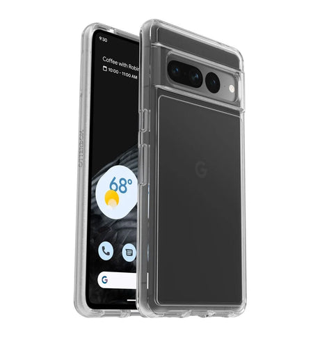 Google Pixel 7 Pro Case - Clear | OtterBox Symmetry Series, Scratch-Resistant Rugged Protective Back Cover image 0