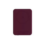 MVR Slim Snap 3.0 5000mAh MagSafe Power Bank - Burgundy