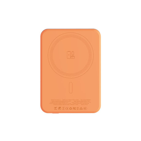 MVR Slim Snap 3.0 5000mAh MagSafe Power Bank - Orange