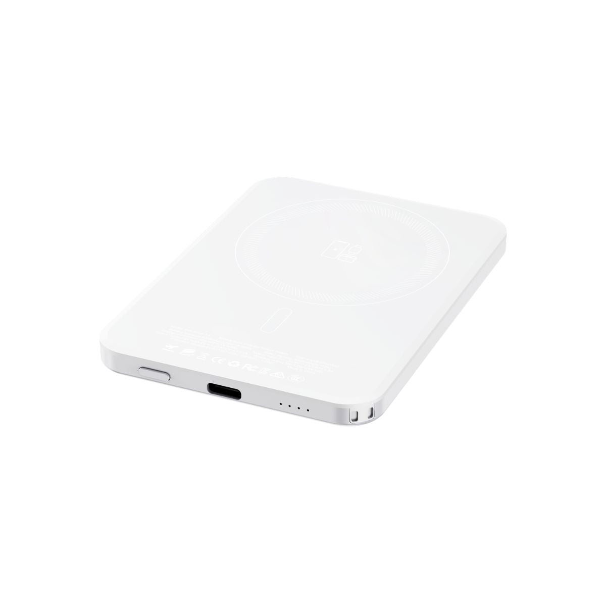 MVR Slim Snap 3.0 5000mAh MagSafe Power Bank - Silver