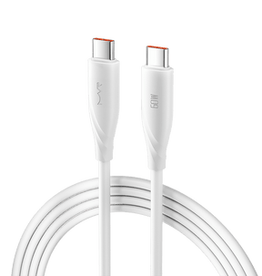 MVR Charging Cable - White |60W, 1m USB C, Fast Charging Cable image 0