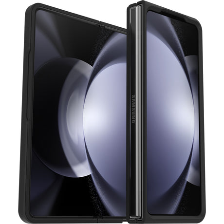 Samsung Z Fold 5 Case - Black | Otterbox Thin Flex Series, Wireless Charging Compatible Back Cover image 1
