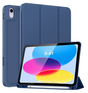 Apple iPad 10.9 (10th Gen) - Navy | Canvas Smart Case with Apple Pencil Slot, Shockproof & Scratch - Resistant Protective Cover image 0