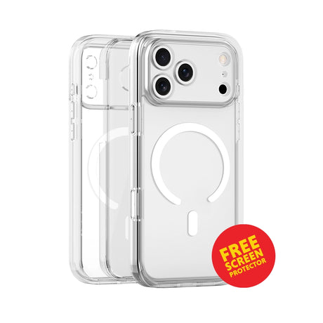 iPhone 17 Pro Max Case – Clear | MVR Robust 360 Full Body Rugged Protection, Shockproof Design, Heavy Duty image 0