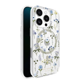 iPhone 16 Pro Precious Bloom MagSafe Case – Clear Blue | Kate Spade  Protective Cover with Elegant, Slim & Durable Design image 2