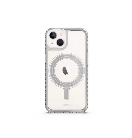 iPhone 13 Mini Case – Clear | EFM Zurich Flux Armour MagSafe Series Slim, Magnetic & Protective Cover image 0