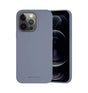 iPhone 14 Pro Silicone Case – Lavender & Grey | Goospery Mercury Dual-Tone Soft-Touch Matte Finish with Shock-Absorbent Protection image 0