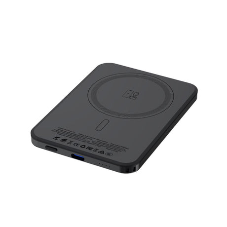 MVR Slim Snap 3.0 5000mAh MagSafe Power Bank - Black