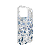 iPhone 16 Pro Flowerbed Blue MagSafe Case –  Clear/Blue | Kate Spade Series Stylish, Durable, Slim-Fit Protection image 1
