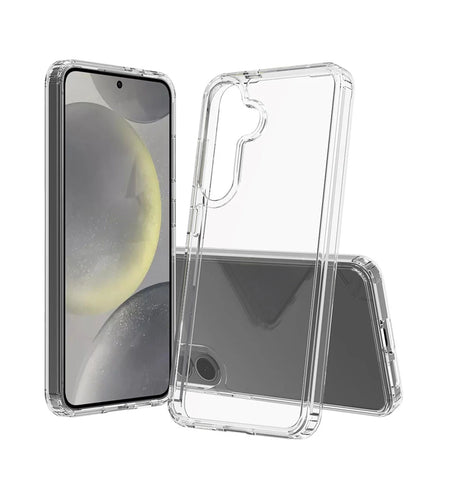Samsung S25  1.5mm Edge Hard Bumper Case - Clear | Slim Transparent Protective Cover with Shock Absorption