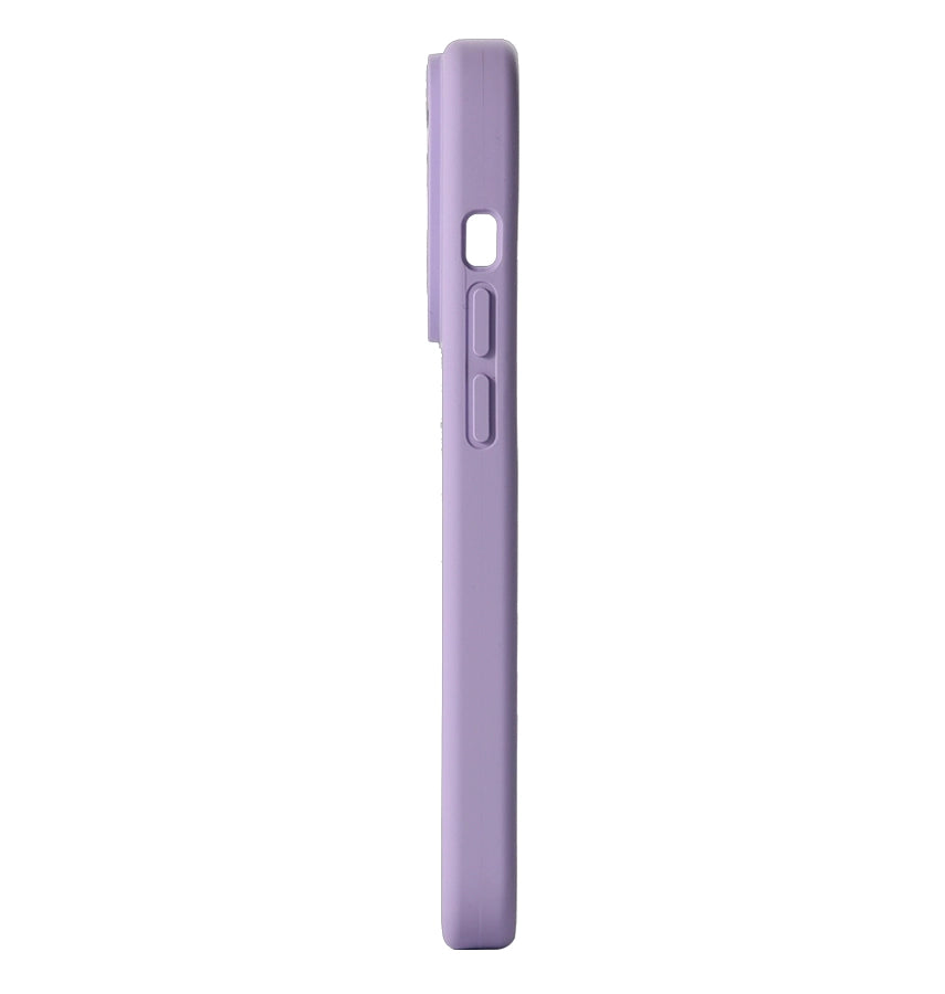 iPhone 15 Liquid Silicone Case – Lavender | MVR Slim, Stylish & Durable Protective Case image 3