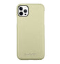 iPhone 13 Pro Max Magsafe Case - Gold | MVR Saffiano Shockproof Protective Leather Back Cover image 0